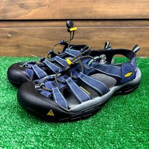 Keen Newport H2 Waterproof Hiking Sandals Mens Size 8.5 Blue Closed Toe Outdoor
